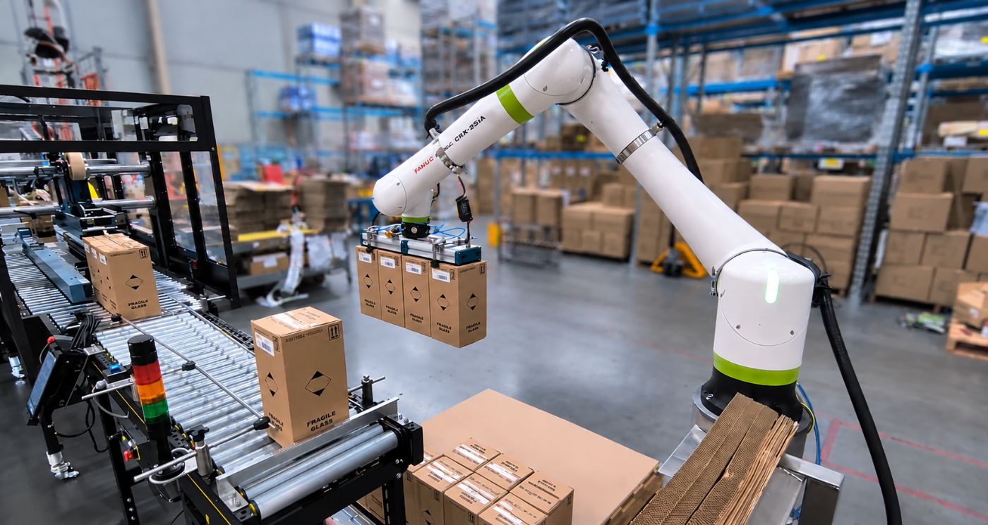 Diffuser Cobot Palletiser