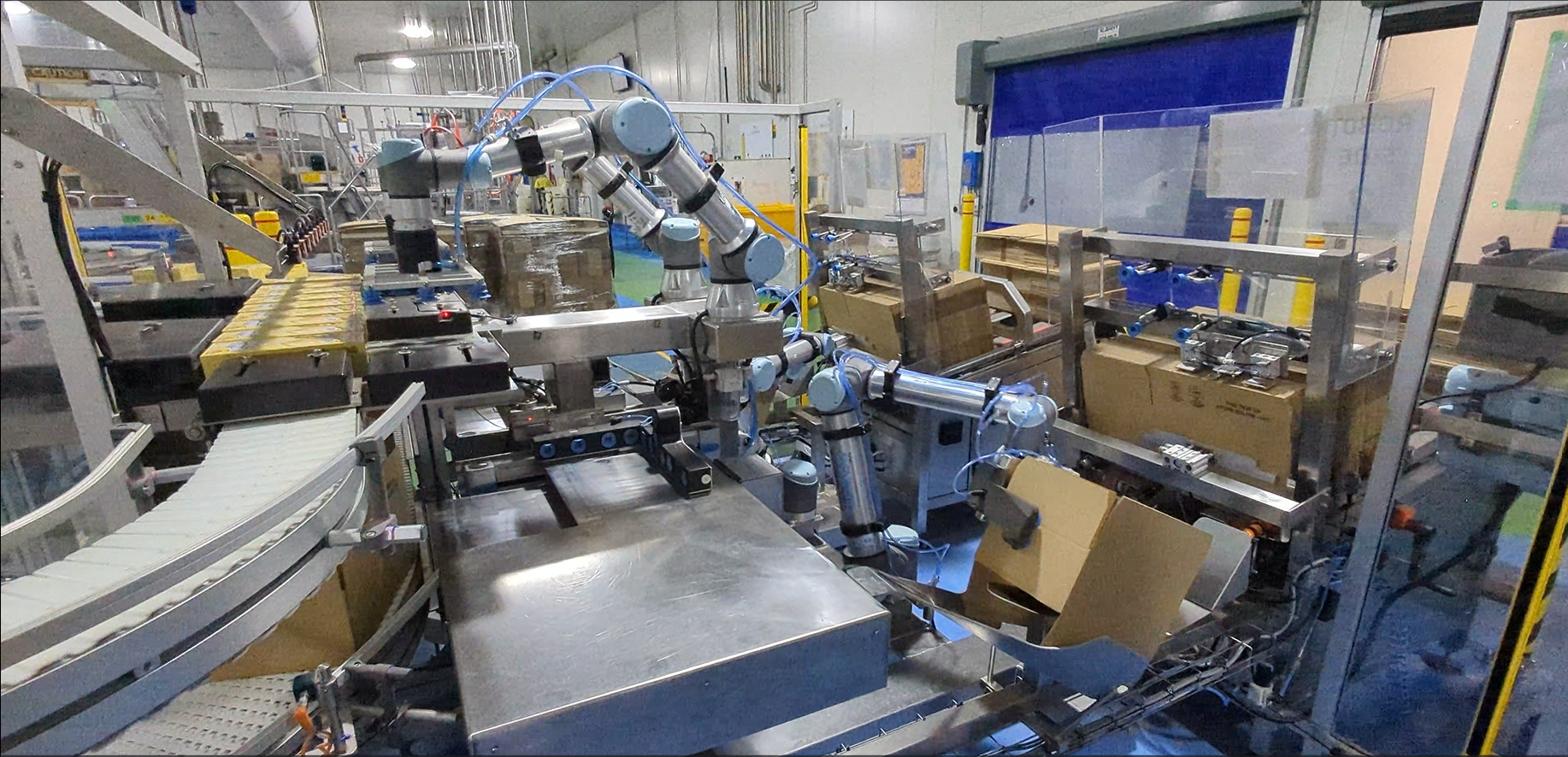Cobot case packing