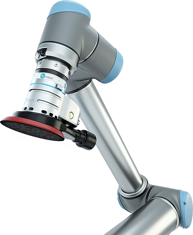 Sander Tool mounted on a UR cobot arm